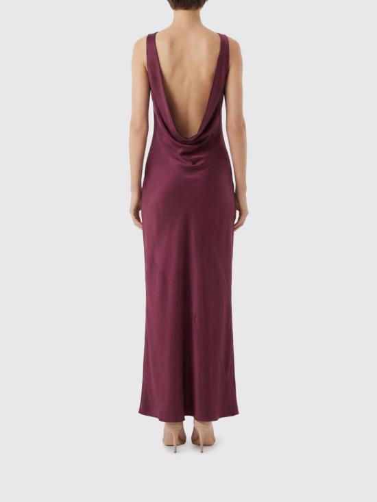 26SS 노마카말리 롱 원피스 ST4253SAP15043 PLUM Red - NORMA KAMALI