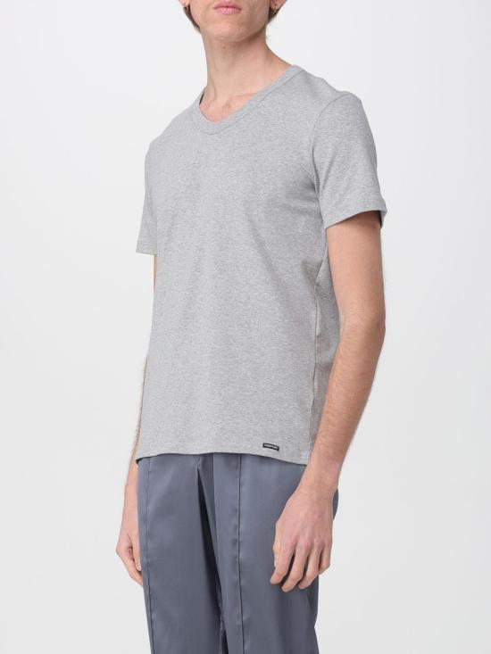 26SS 톰포드 반팔 티셔츠 T4M091040 020 Grey - TOMFORD