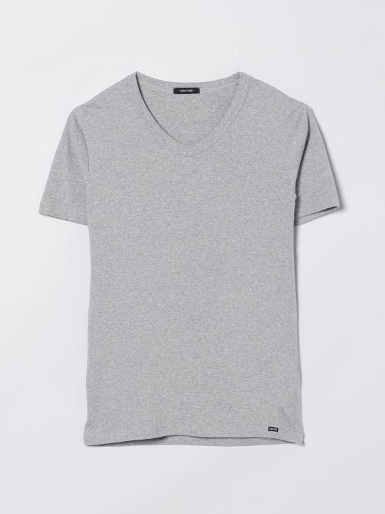 26SS 톰포드 반팔 티셔츠 T4M091040 020 Grey - TOMFORD
