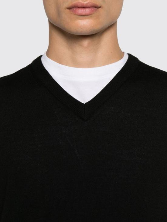 25FW 자노네 스웨터 810103Z0290 N3017 Black 1 - ZANONE