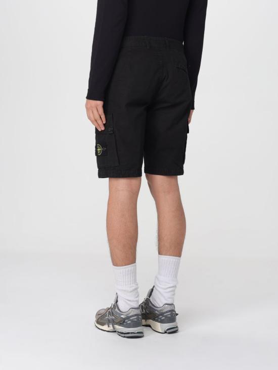 26SS 스톤 아일랜드 숏팬츠 L100019S00WA V0129 Black - STONE ISLAND