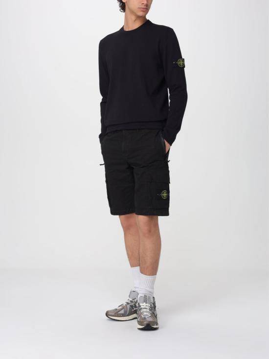 26SS 스톤 아일랜드 숏팬츠 L100019S00WA V0129 Black - STONE ISLAND