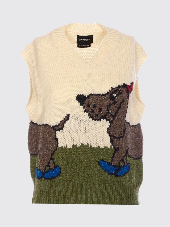 25FW 하울린 베스트 BUMPERLOVER ECRU White