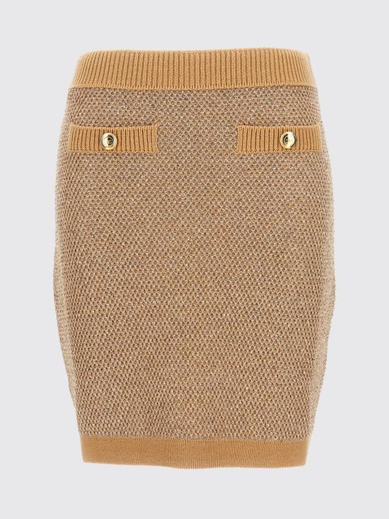 25FW 엘리자베타프랜치 미디 스커트 GK23T57E2 EA2 Beige