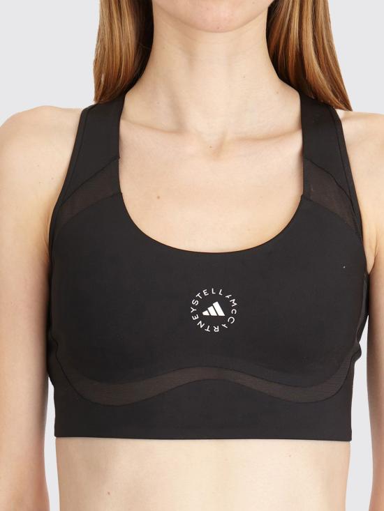 25FW 아디다스 바이 스텔라매카트니 트레이닝 티셔츠 JF3759 Black - ADIDAS BY STELLA MCCARTNEY