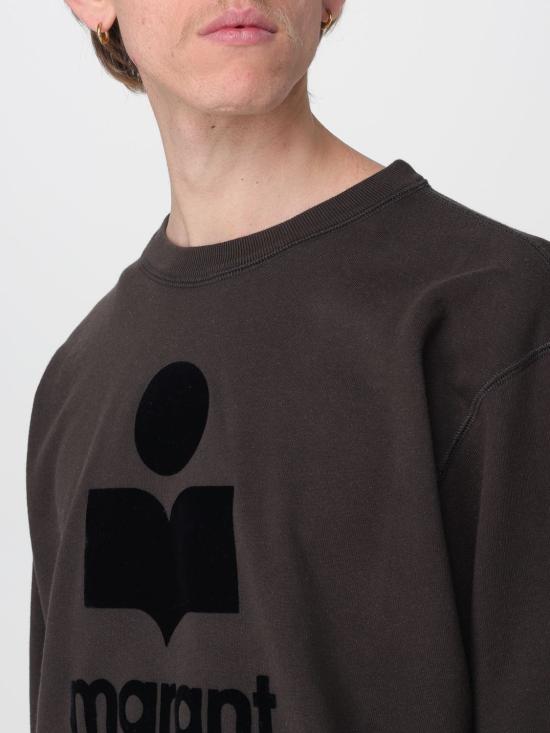 26SS 이자벨마랑 미코이 로고 스웨트 셔츠 SW0029HAB1M18H 02FK Black - ISABEL MARANT