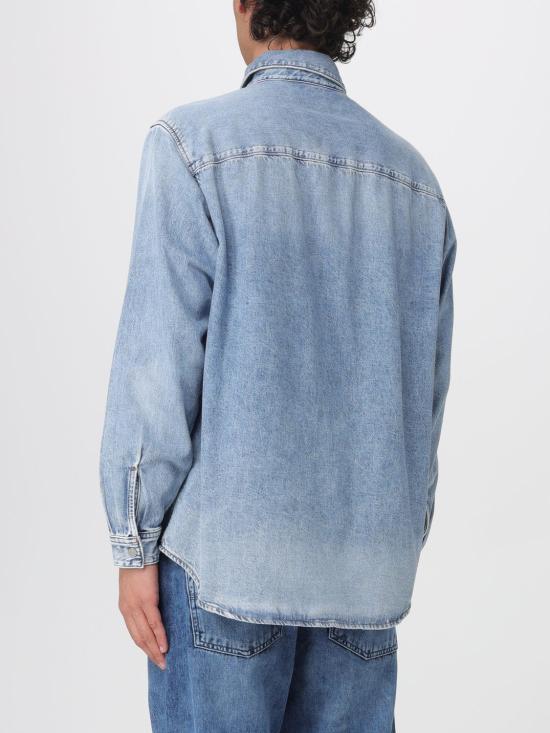 26SS 디젤 데님 셔츠 A03534068KC 01 Denim - DIESEL