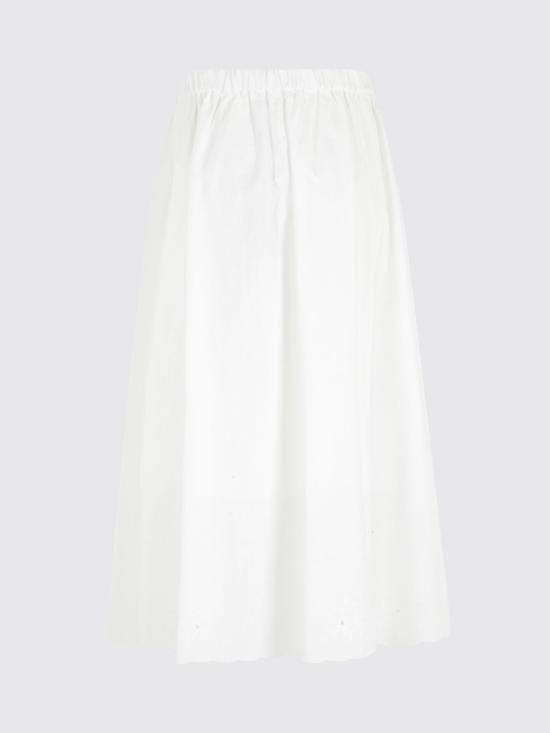 26SS 위켄드막스마라 롱 스커트 2615101021600 001 White - WEEKEND MAX MARA