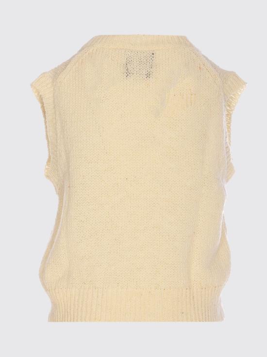 25FW 하울린 베스트 FLOWERSLEEPOVER ECRU White - HOWLIN