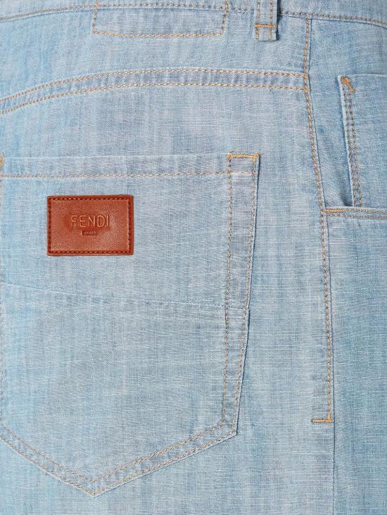 25FW 펜디 데님 팬츠 FLP285AUWX F0LQ0 Blue - FENDI
