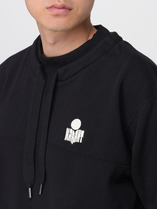 26SS 이자벨마랑 긴팔 티셔츠 SW0182HAD1M05H 01BK Black - ISABEL MARANT