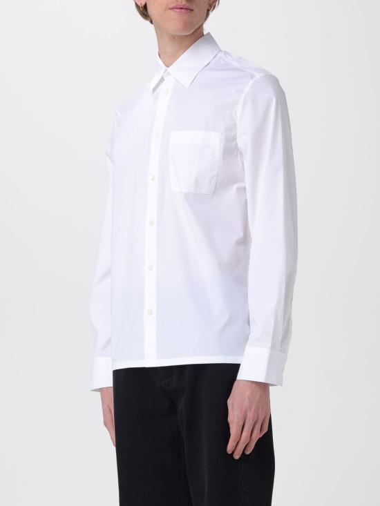 26SS 자크뮈스 긴팔 셔츠 SHM00064BW00291 100 White - JACQUEMUS