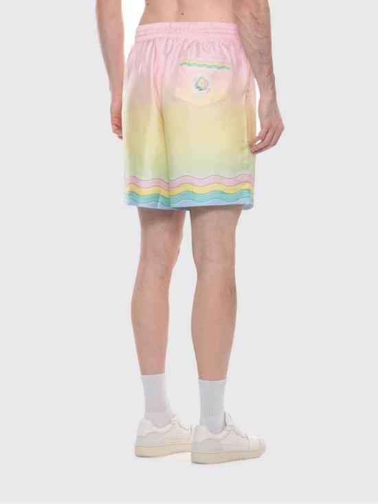 26SS 카사블랑카 숏팬츠 MSP26TR399 02 Multicolor - CASABLANCA