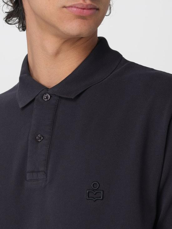 26SS 이자벨마랑 폴로 티셔츠 PL0003HAD1K02H 02FK Black - ISABEL MARANT