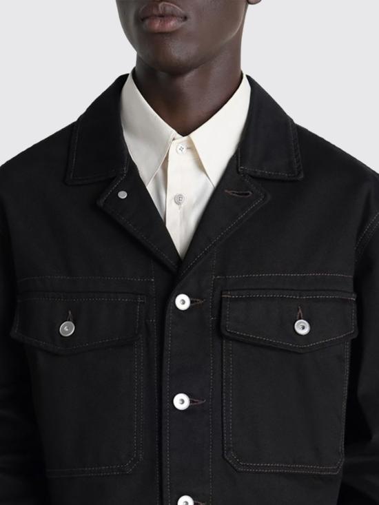 26SS 르메르 트러커 자켓 OW1188LD1055 BK999 Black - LEMAIRE