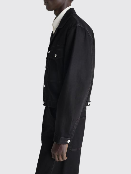 26SS 르메르 트러커 자켓 OW1188LD1055 BK999 Black - LEMAIRE