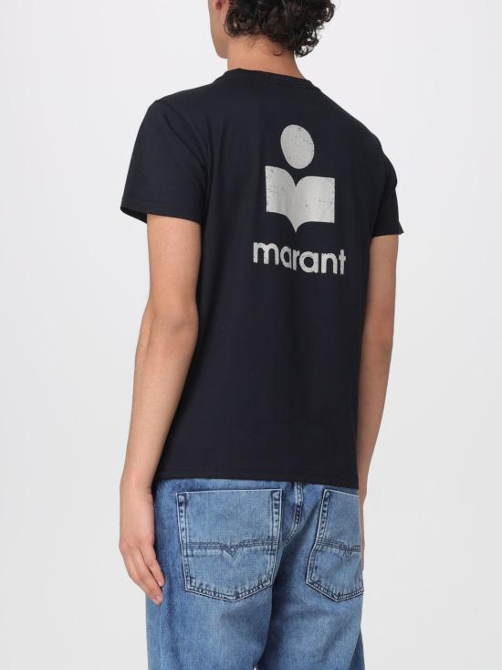 26SS 이자벨마랑 반팔 티셔츠 TS0047HAB1N19H BKEC Black - ISABEL MARANT