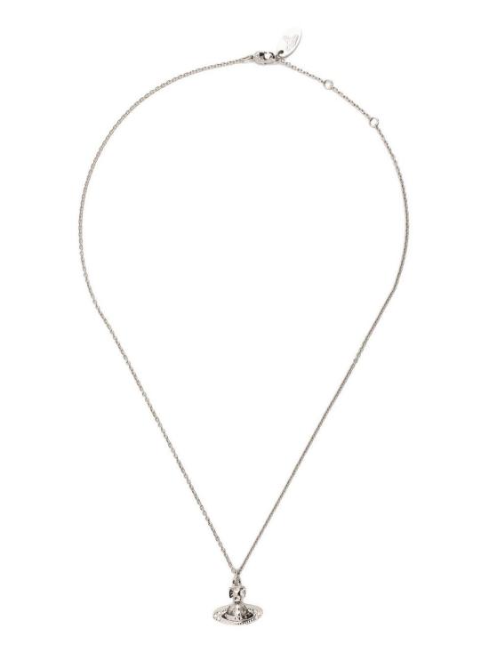 26SS 비비안웨스트우드 목걸이/팬던트 63020160 02P116P116 Platinum crystal - VIVIENNE WESTWOOD