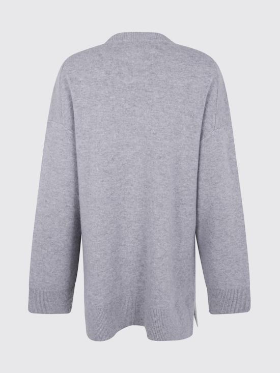 25FW 토템 스웨터 254WRT0572YA0126 039 Grey - TOTEME