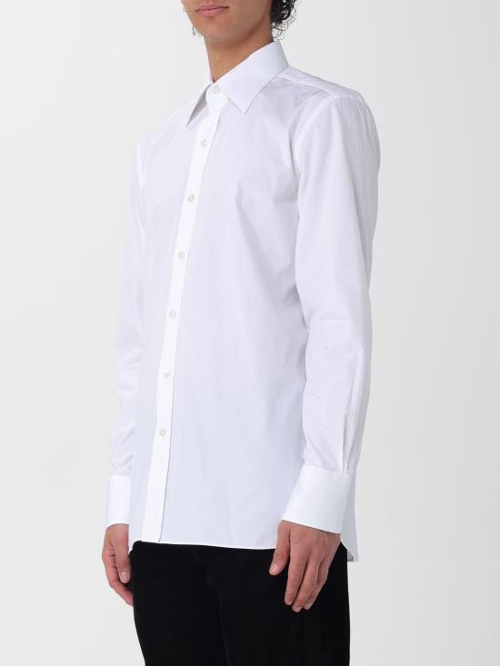 26SS 톰포드 긴팔 셔츠 HLBC01CGS11 WAA White - TOMFORD