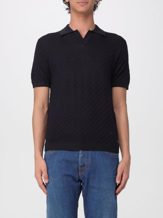 26SS 엠포리오 아르마니 폴로 티셔츠 EM004307AF24573 UB109 Blue