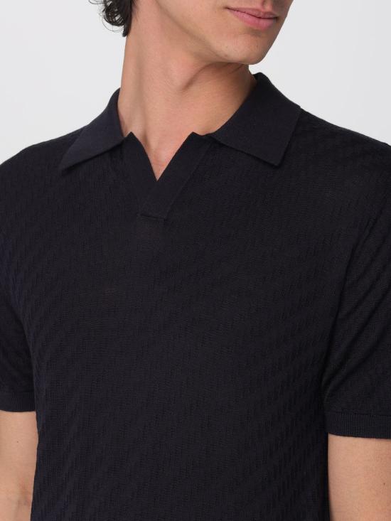 26SS 엠포리오 아르마니 폴로 티셔츠 EM004307AF24573 UB109 Blue - EMPORIO ARMANI