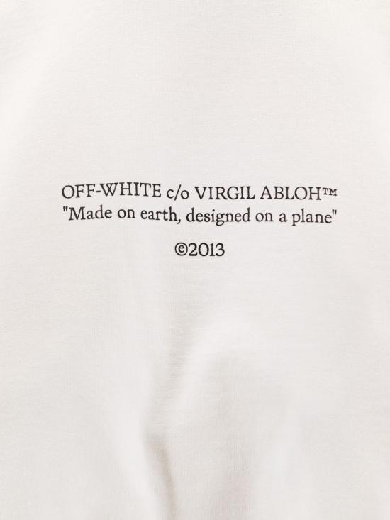 25FW 오프화이트 반팔 티셔츠 OWAA13FF25JER003 0110 White - OFF WHITE