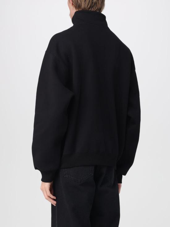 26SS 자크뮈스 하프 집업 스웨트 셔츠 SSM00313AJ00174 990 Black - JACQUEMUS