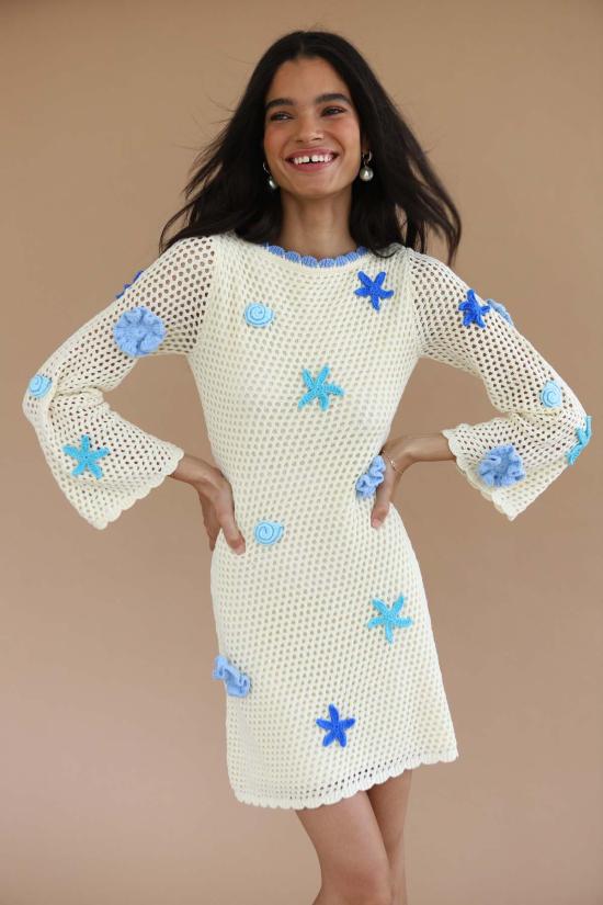  칼라한 니트웨어 숏 원피스 캘러핸 니트웨어 마르 미니 드레스 - CALLAHAN KNITWEAR