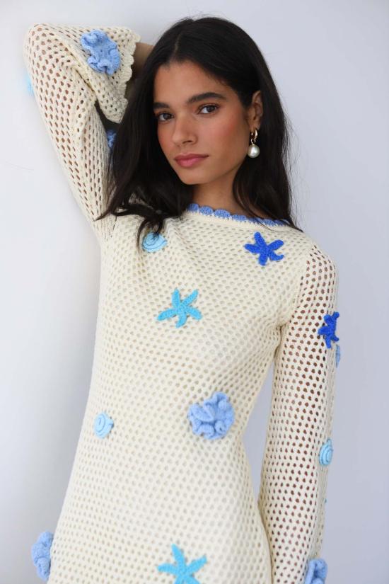  칼라한 니트웨어 숏 원피스 캘러핸 니트웨어 마르 미니 드레스 - CALLAHAN KNITWEAR