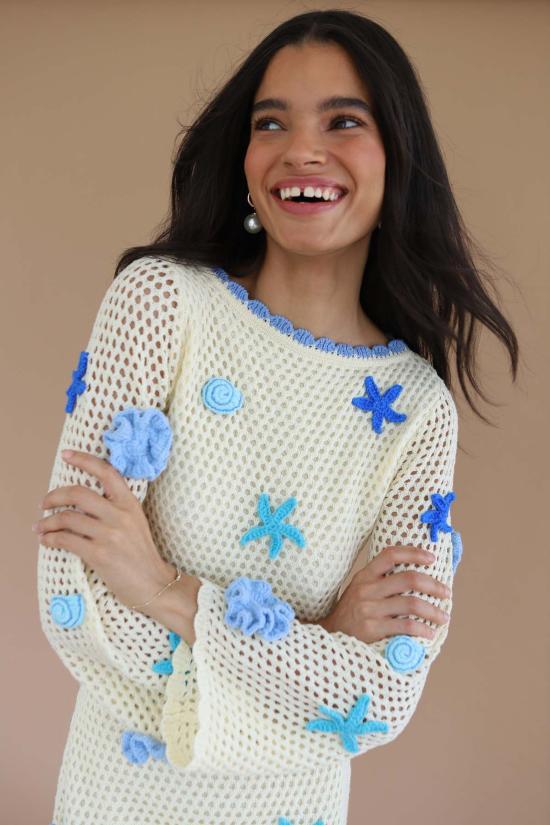  칼라한 니트웨어 숏 원피스 캘러핸 니트웨어 마르 미니 드레스 - CALLAHAN KNITWEAR