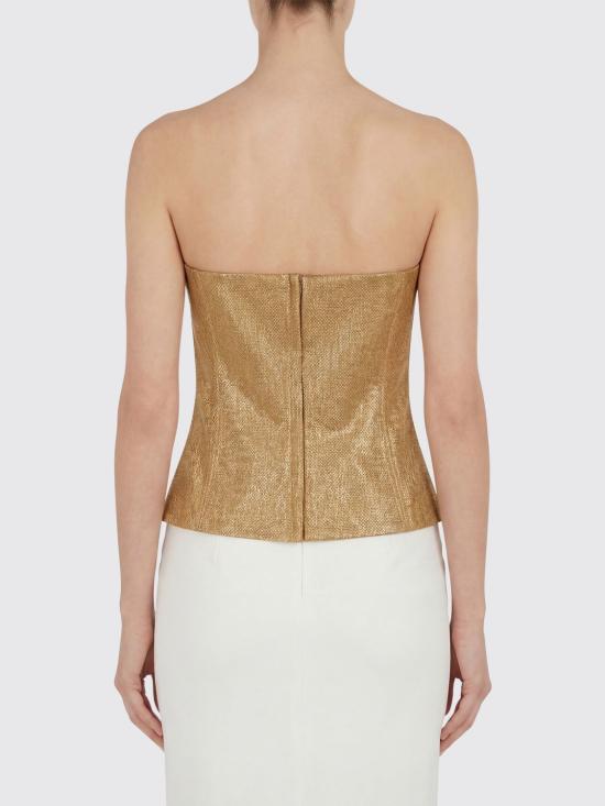 26SS 페데리카 토시 민소매 티셔츠 41355405 36 Brown - FEDERICA TOSI