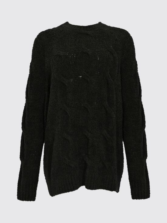 25FW 스포트막스 스웨터 2522366172600 003 Black