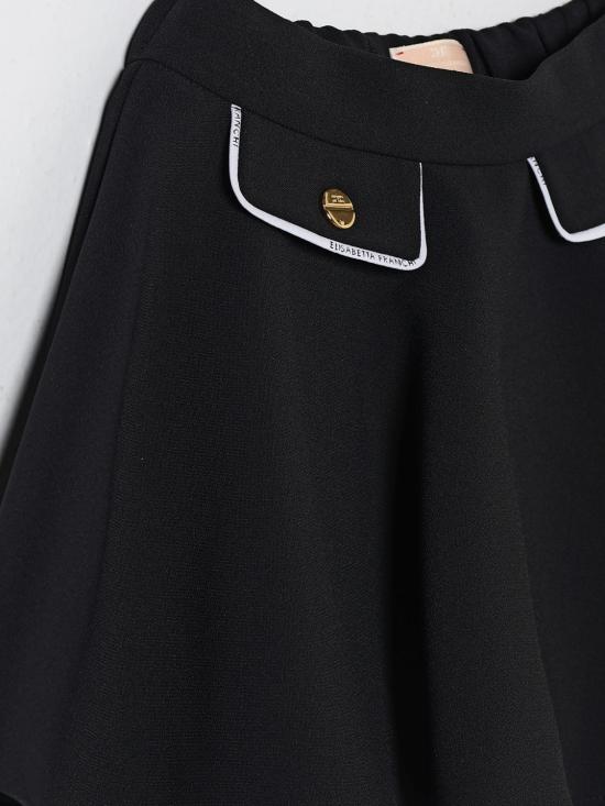 26SS [키즈] 엘리자베타프랜치 스커트 EGGO0540GA022 N100 Black - ELISABETTA FRANCHI