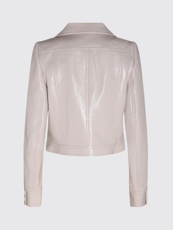 25FW 쿠레쥬 가죽 자켓 PERCBL005VY0014 9100 Grey - COURREGES