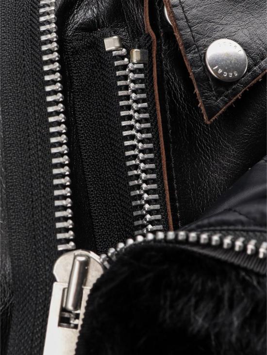 25FW 사카이 코트 2508237 001 Black - SACAI