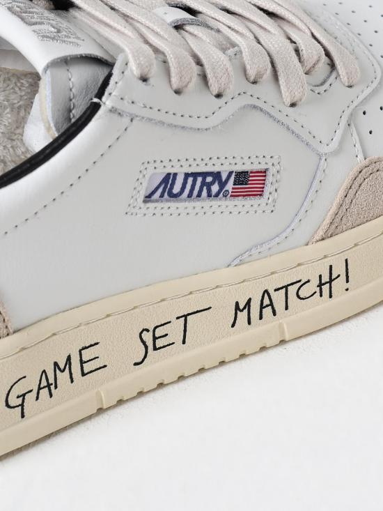 26SS 오트리 메달리스트 로우 스니커즈 AULWMA04 White - AUTRY