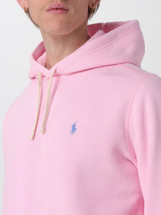 26SS 폴로 랄프로렌 포니로고 자수 후드 티셔츠 710766778 101 Pink - POLO RALPH LAUREN