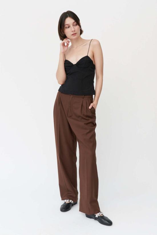  올블랙 플랫 슈즈 올 블랙 미스 블링 플랫 - ALL BLACK