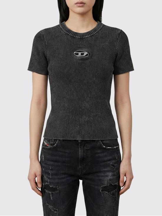 26SS 디젤 반팔 티셔츠 A162490AKBQ 900 Black