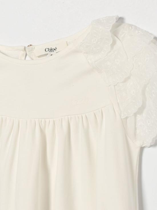 26SS [키즈] 끌로에 원피스 C20821 117 White - CHLOE
