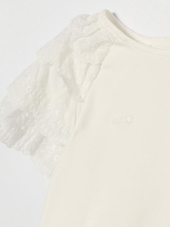 26SS [키즈] 끌로에 티셔츠 C20853 117 White - CHLOE