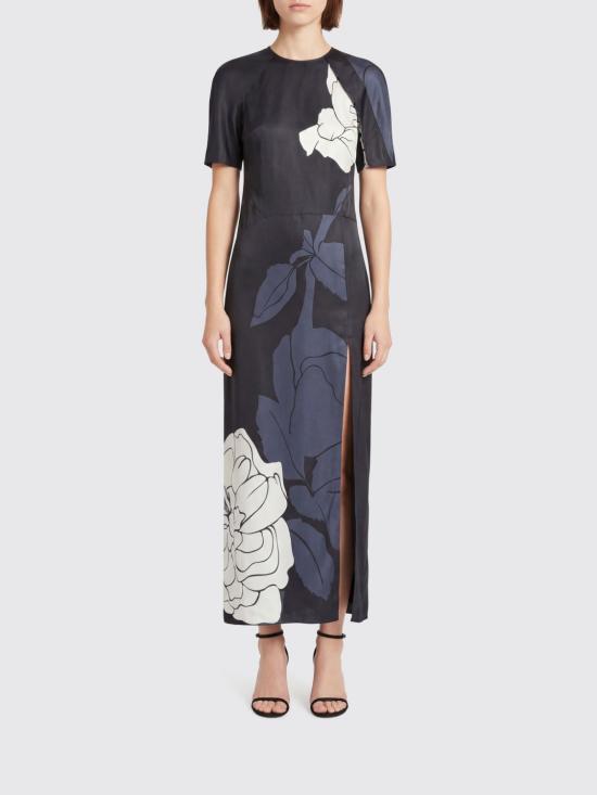 26SS 빅토리아 베컴 롱 원피스 1126WDR007035C 9638 Blue