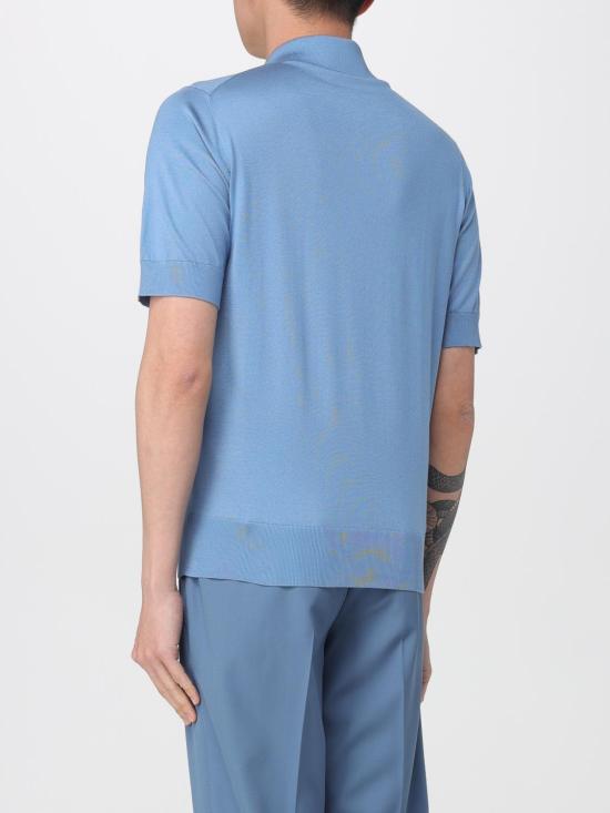 26SS 돌체앤가바나 폴로 티셔츠 GXZ02ZJBSO5 B0965 Sky Blue - DOLCE & GABBANA