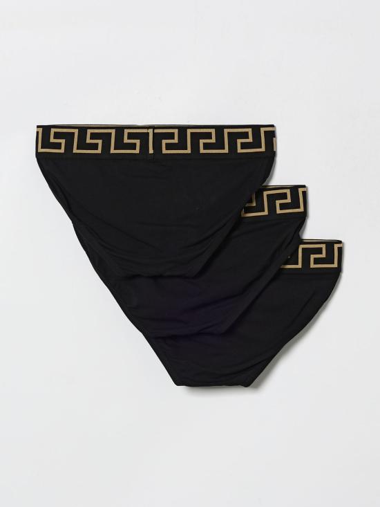 26SS 베르사체 팬티 AU103271A1001 1A80G Black - VERSACE