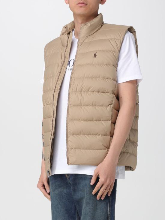 26SS 폴로 랄프로렌 클래식 베스트 패딩 710967775 003 Beige - POLO RALPH LAUREN