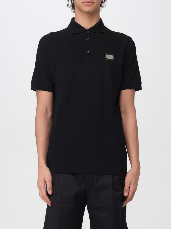 26SS 돌체앤가바나 폴로 티셔츠 G8PL4TG7F2H N0000 Black