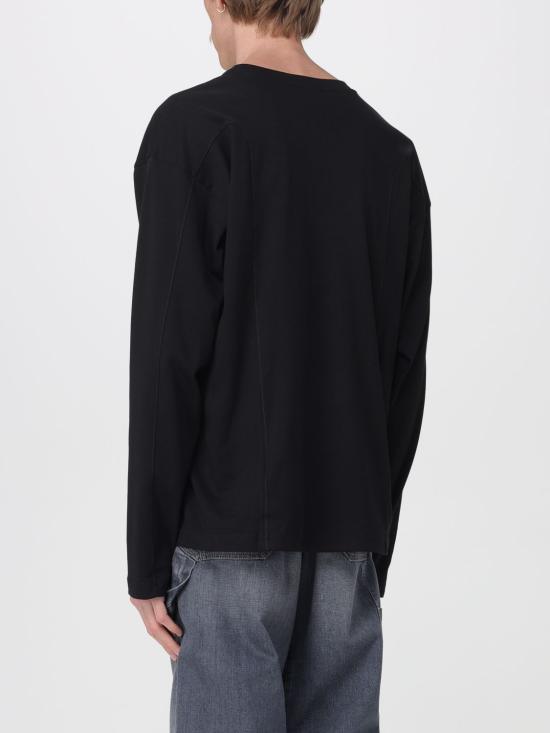 26SS 디젤 T 박스트 긴소매 티셔츠 A194440AIJU 9XX Black - DIESEL