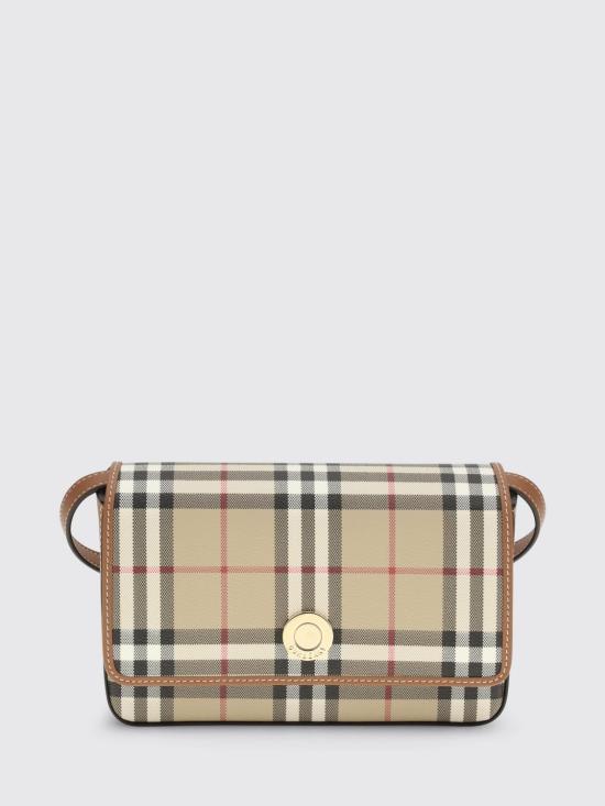 26SS 버버리 햄프셔 체크 숄더백 8109803 Brown