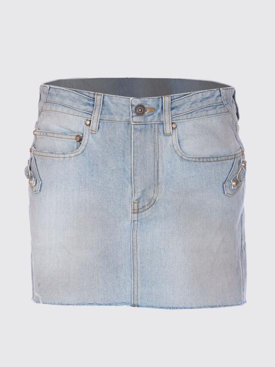 25FW 발렌시아가 데님 스커트 852324TTW74 4200 Blue